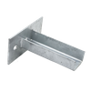 Galvanized Steel Solar Panel Mounting Bracket Footing Base