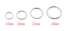 Stainless Steel 304 Key Ring O Split Ring