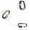 Stainless Steel Safty Chain Connector Carabiner Clip Ringging Hardware Quick Link Hook
