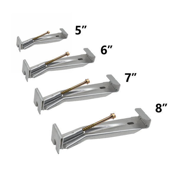 Aluminum K Style Gutter Hanger with Screw And Clip