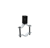  Heavy Duty Wire Holder, Porcelain Insulator with Adjustable Bracket, 1-1/4" - 3"