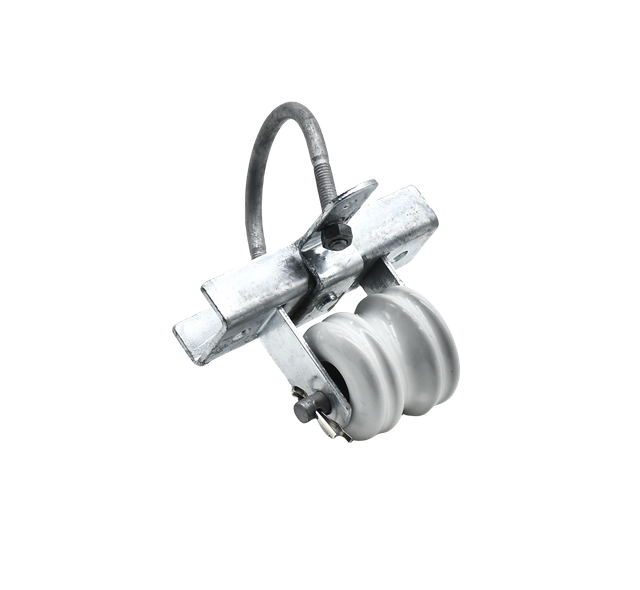 Spool Rack Clevis With Insulator