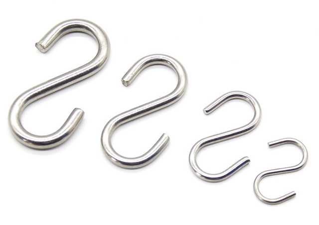  Stainless Steel Hanging S Hooks