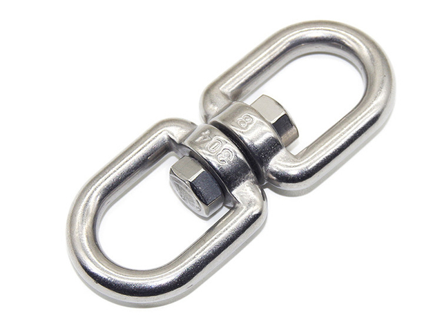 Rigging Hardware Chain Fittings Double Eye End Swivels