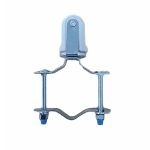  Heavy Duty Wire Holder, Porcelain Insulator with Adjustable Bracket, 1-1/4" - 3"