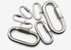 Stainless Steel Safty Chain Connector Carabiner Clip Ringging Hardware Quick Link Hook