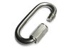 Stainless Steel Safty Chain Connector Carabiner Clip Ringging Hardware Quick Link Hook